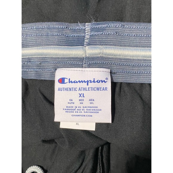 Champion XL Men's Open Bottom Jersey Pants Gym w/ Pockets Authentic Light Weight - Picture 8 of 10
